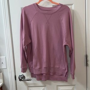 oversized lucky brand sweatshirt size xs